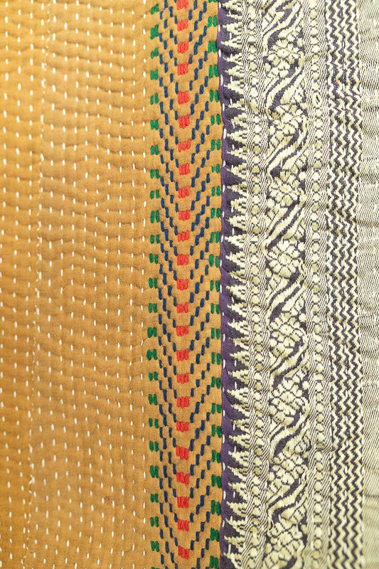 Masterpiece No. 124 Kantha Quilt