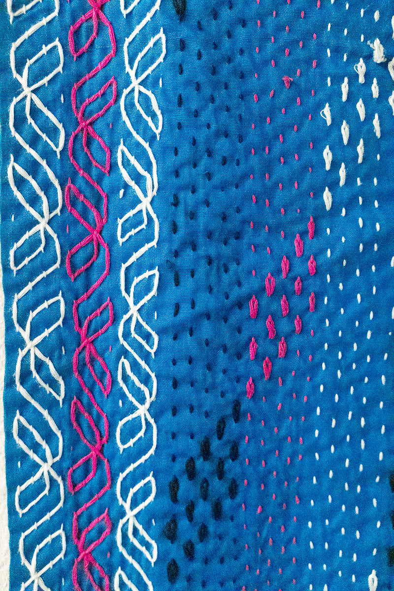 Masterpiece No. 128 Kantha Quilt