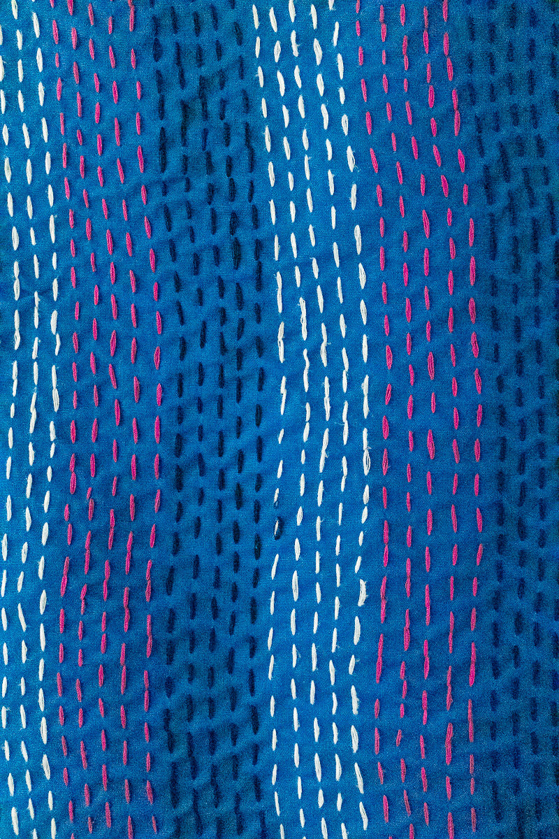 Masterpiece No. 128 Kantha Quilt