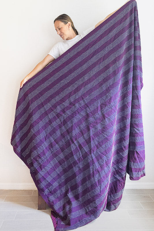 Masterpiece No. 131 Kantha Quilt