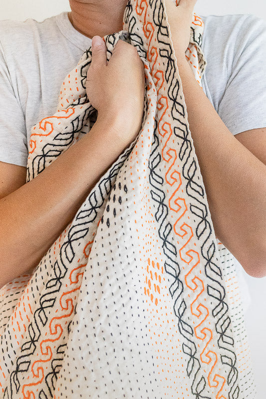 Masterpiece No. 132 Kantha Quilt