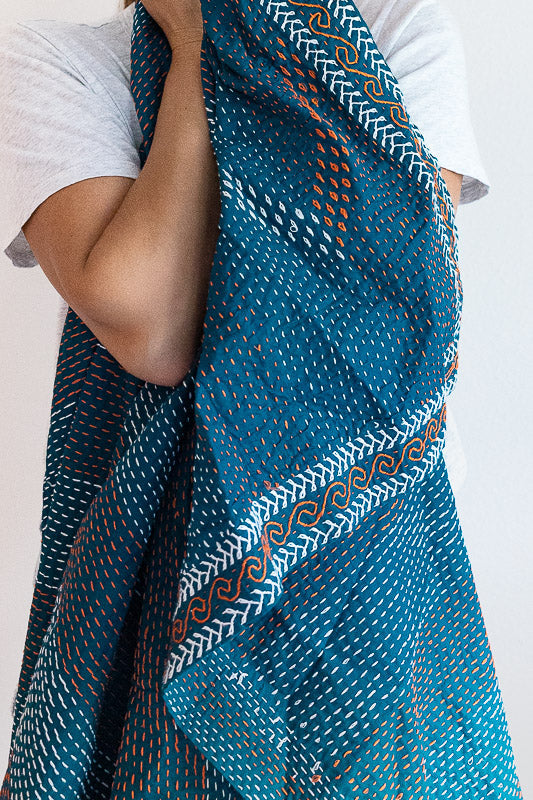 Masterpiece No. 133 Kantha Quilt