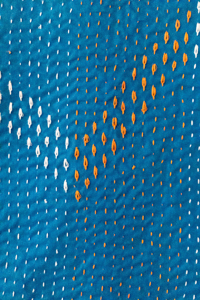 Masterpiece No. 133 Kantha Quilt