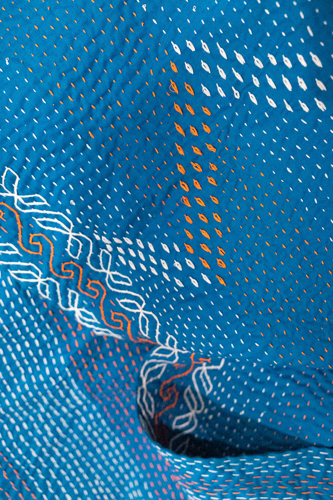 Masterpiece No. 133 Kantha Quilt