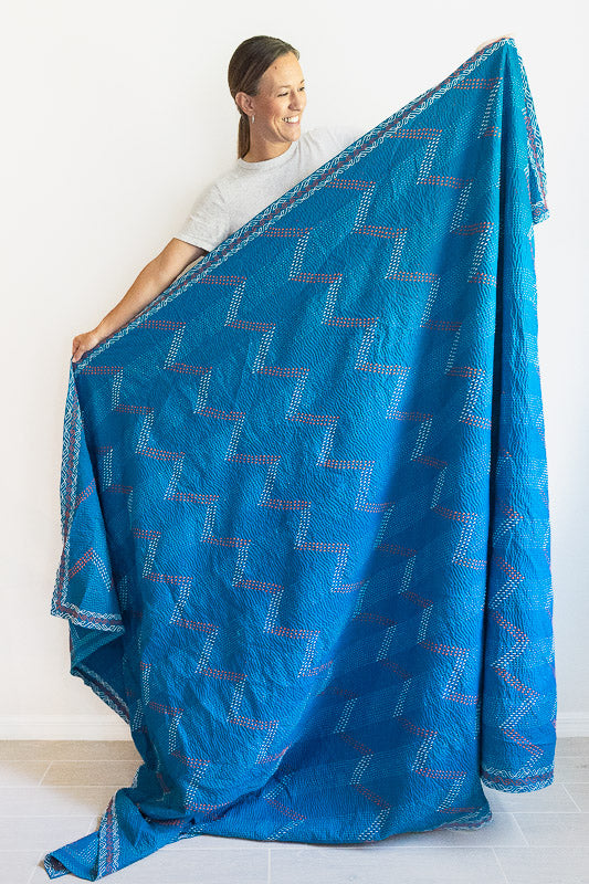 Masterpiece No. 134 Kantha Quilt