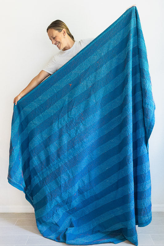 Masterpiece No. 134 Kantha Quilt
