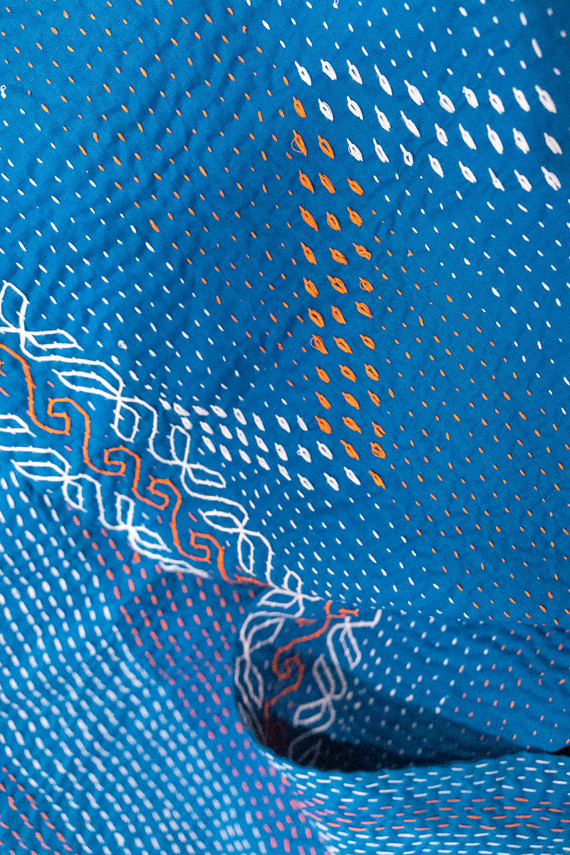 Masterpiece No. 134 Kantha Quilt