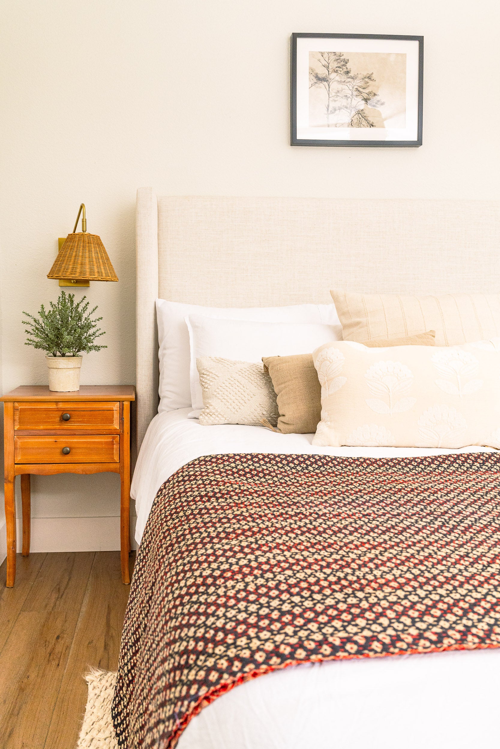 No. 139 Masterpiece Kantha Coverlet Quilt (Queen)