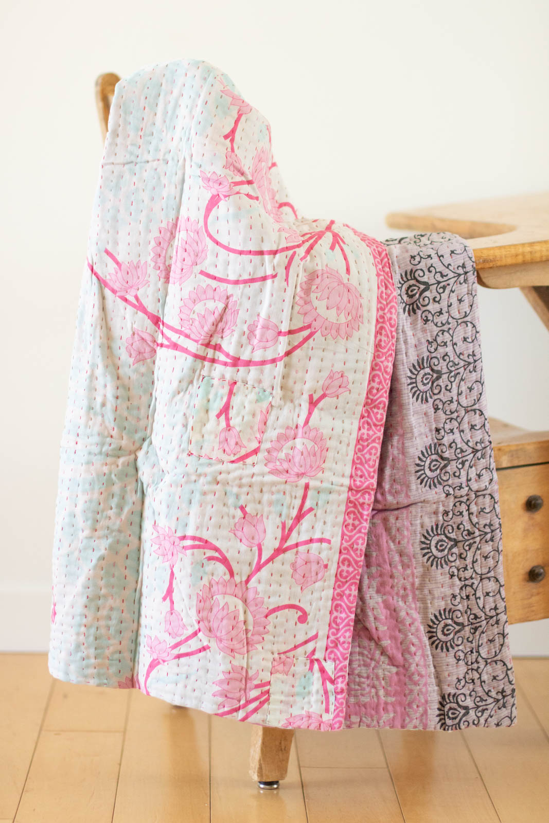 dignify Kantha Baby Blanket Quilt