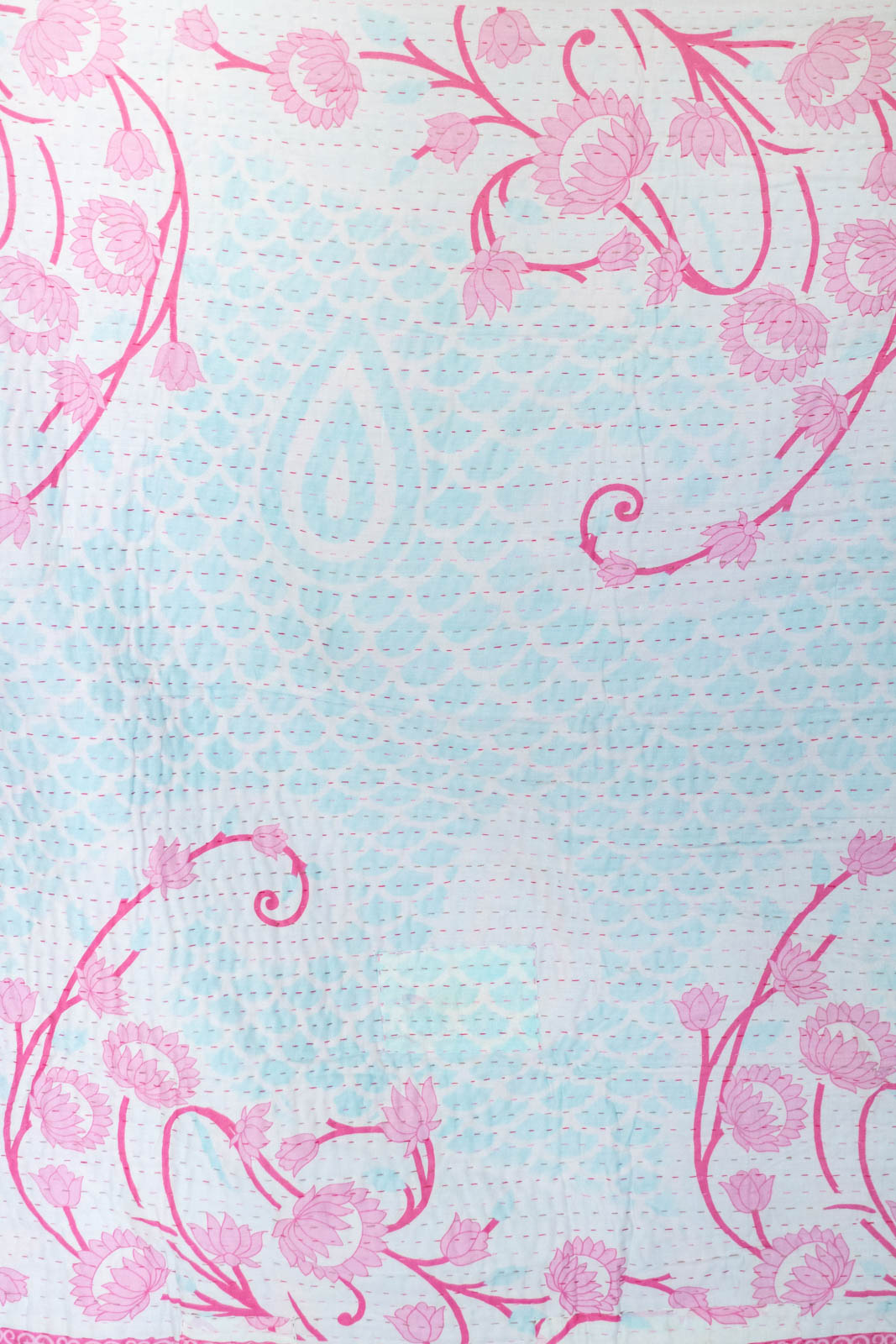 Tiny No. 1 Kantha Baby Blanket