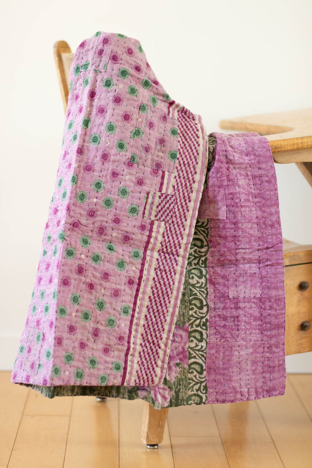 dignify Kantha Baby Blanket Quilt