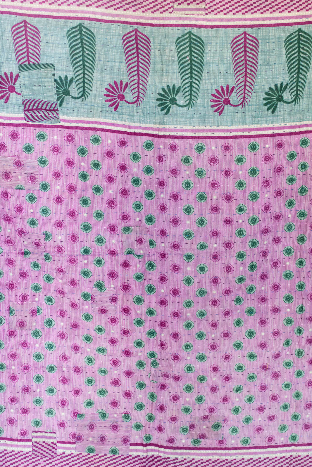 Tiny No. 2 Kantha Baby Blanket