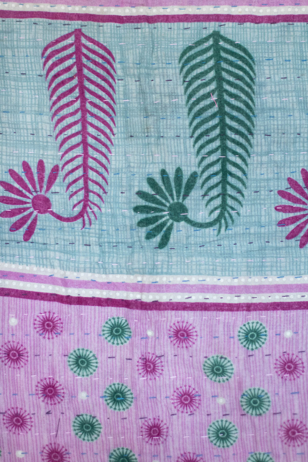 Tiny No. 2 Kantha Baby Blanket