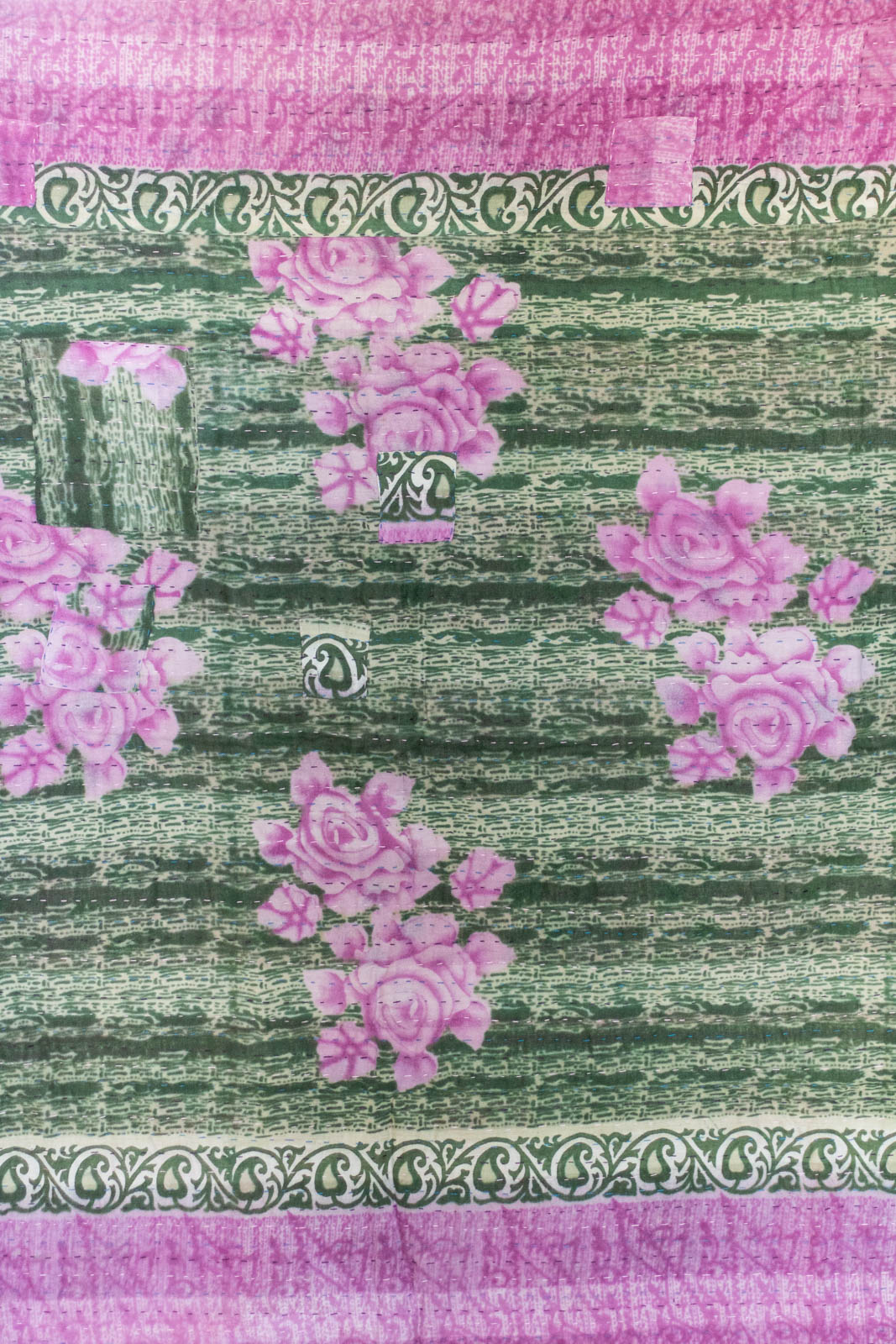 Tiny No. 2 Kantha Baby Blanket