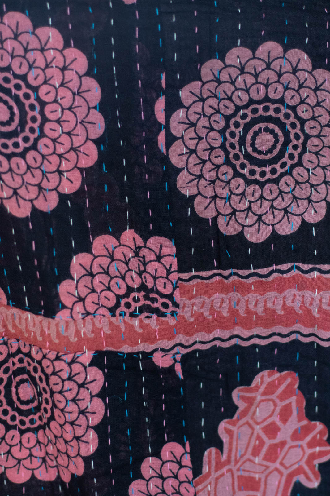 Tiny No. 9 Kantha Baby Blanket