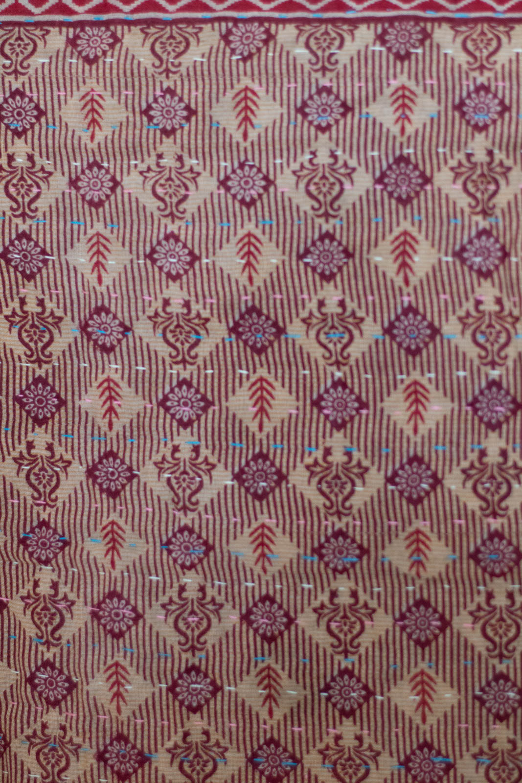 Tiny No. 9 Kantha Baby Blanket