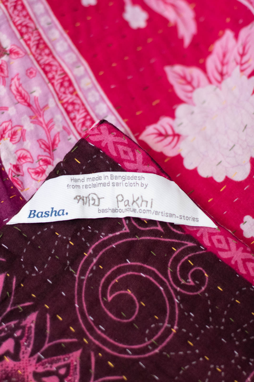 Sugar No. 8 Kantha Mini Blanket