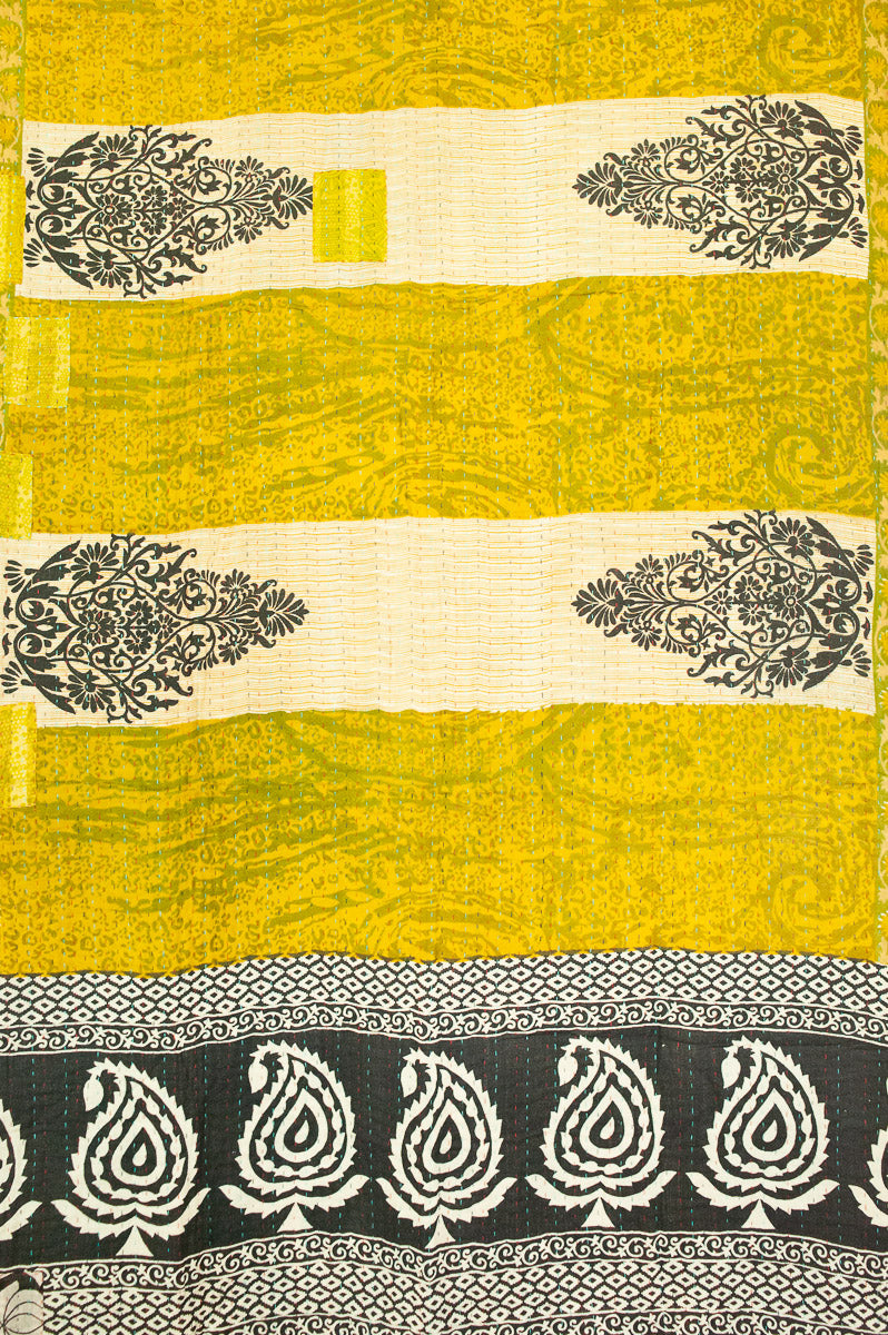 Nostalgia Kantha Throw