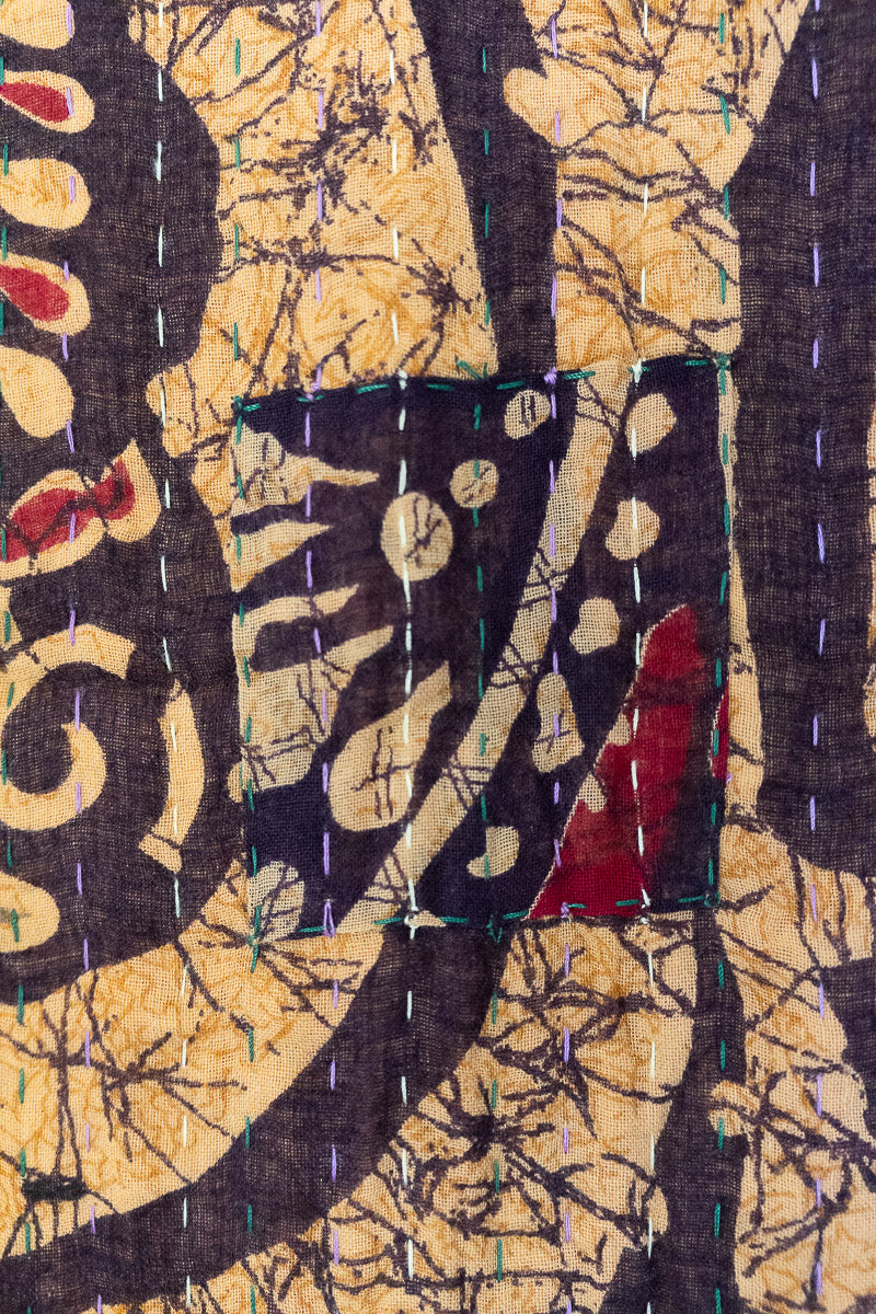 Rosewood Kantha Throw