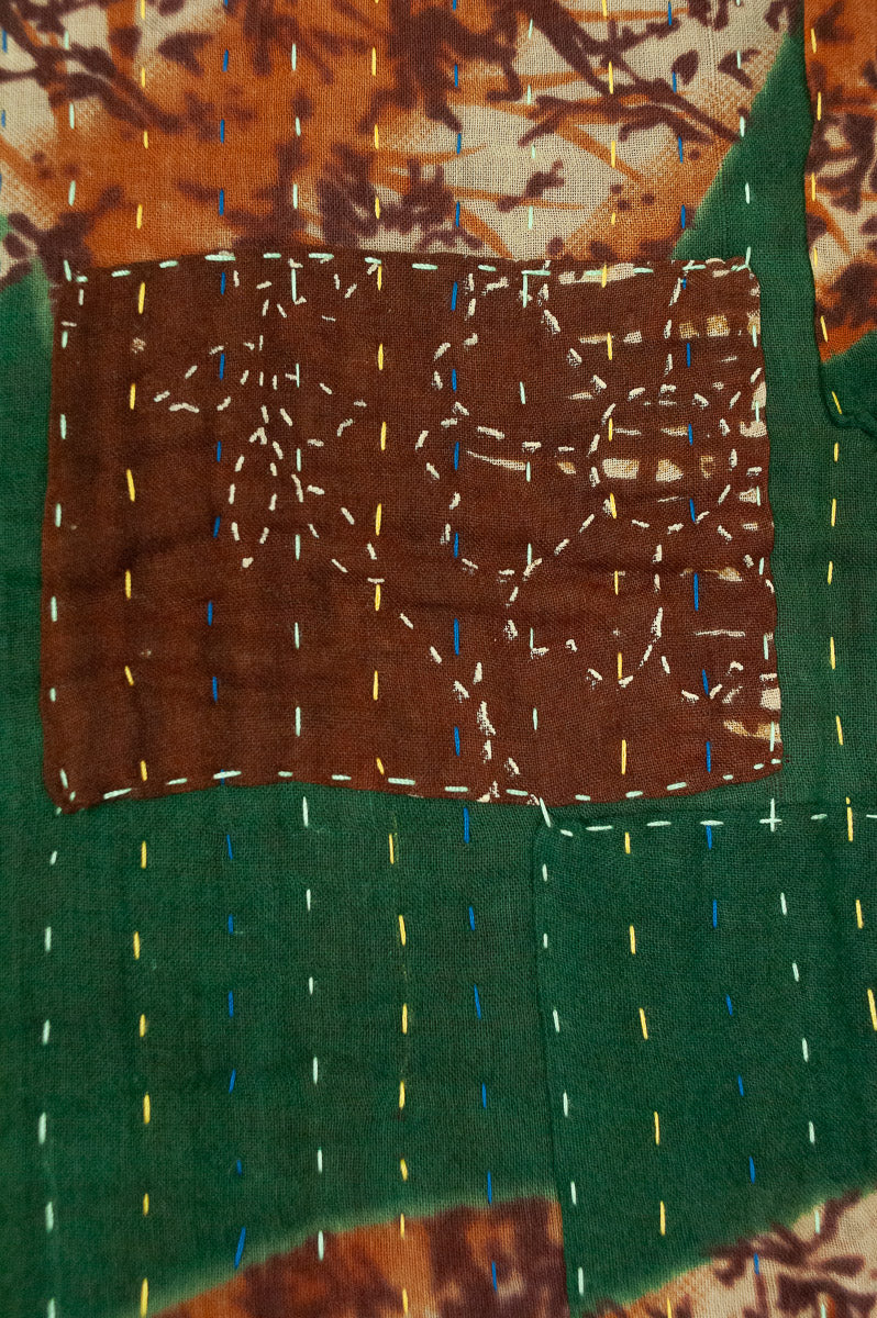 Seasons Kantha Throw