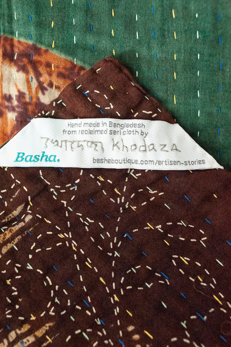 Seasons Kantha Throw
