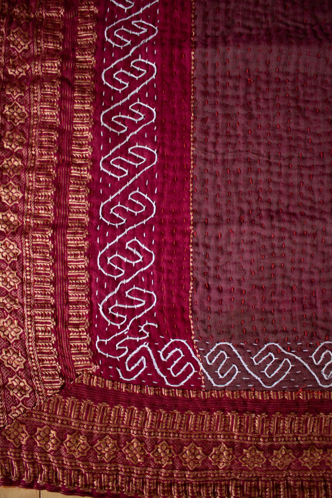 Masterpiece No. 81 Kantha Quilt