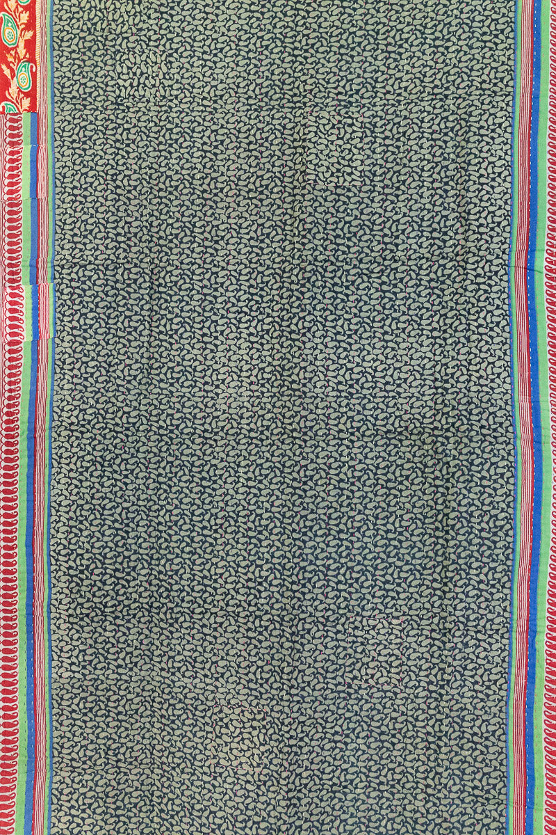 Willow Kantha Throw