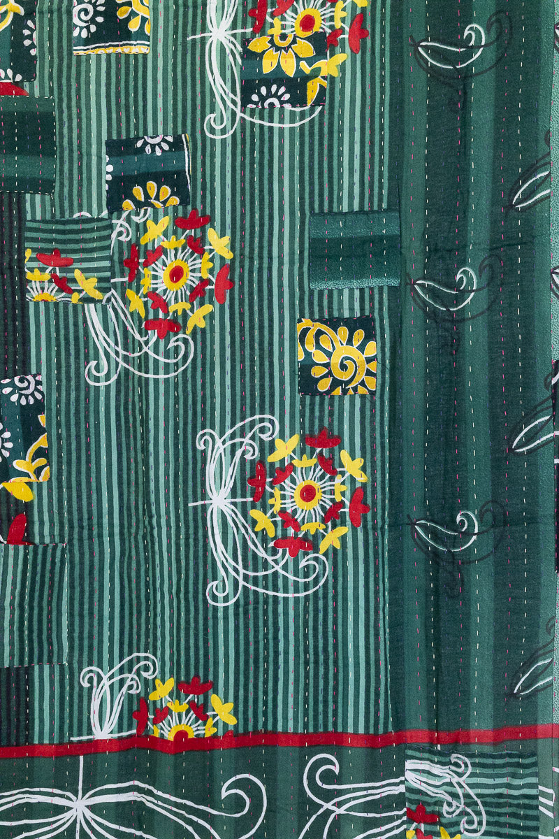 Willow Kantha Throw