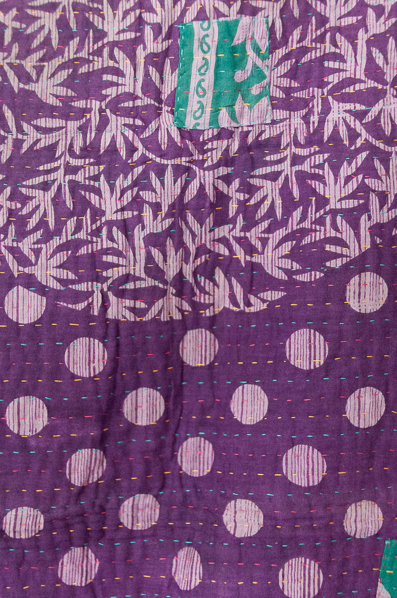 Dreamy No. 4 Kantha Baby Blanket