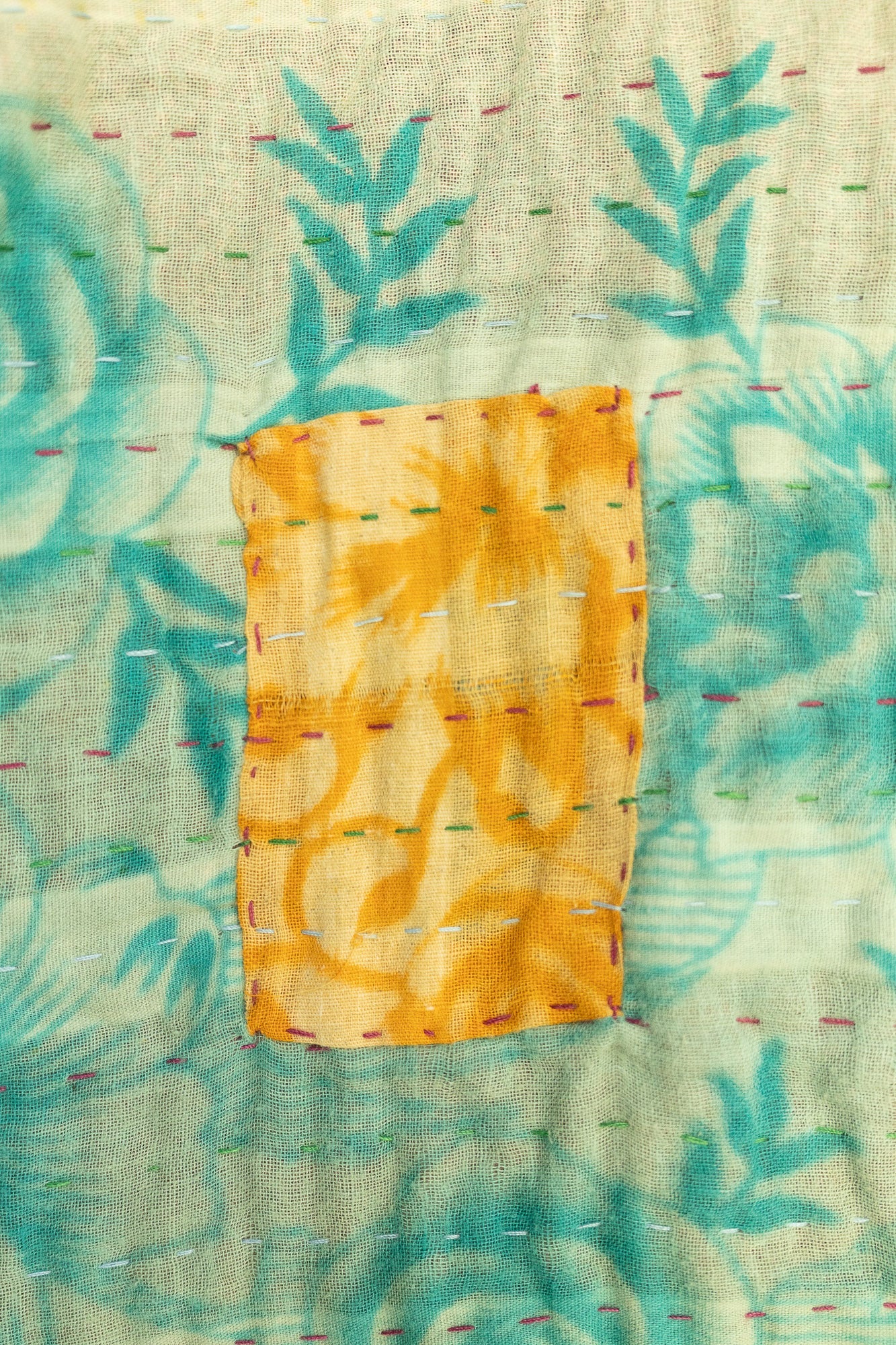 Dreamy No. 1 Kantha Baby Blanket