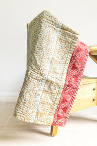 Dreamy No. 2 Mini Kantha Blanket