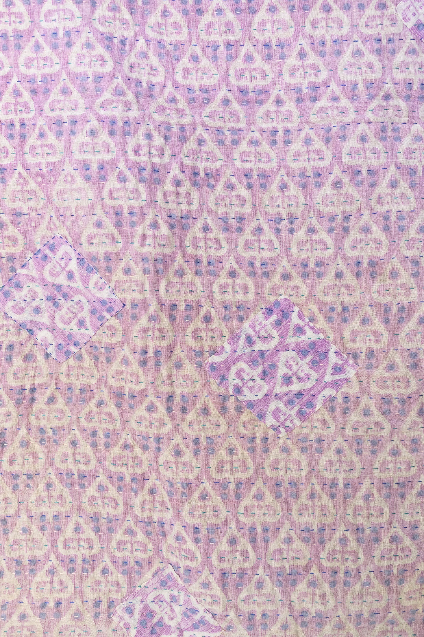 Dreamy No. 2 Mini Kantha Blanket