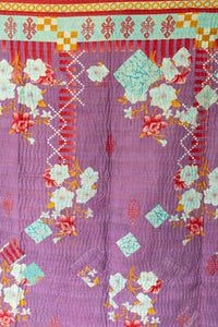 Dreamy No. 4 Mini Kantha Blanket