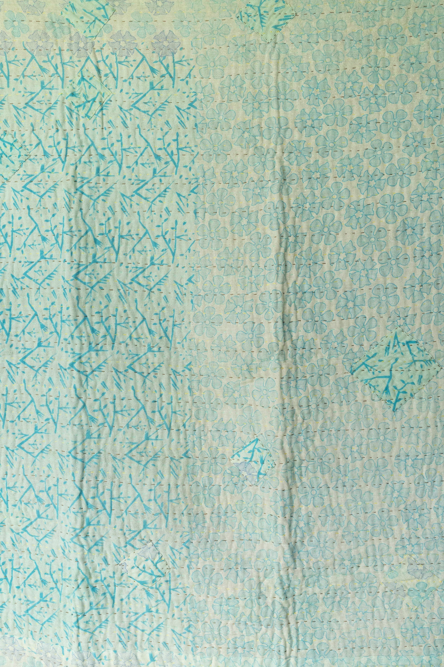 Dreamy No. 4 Mini Kantha Blanket