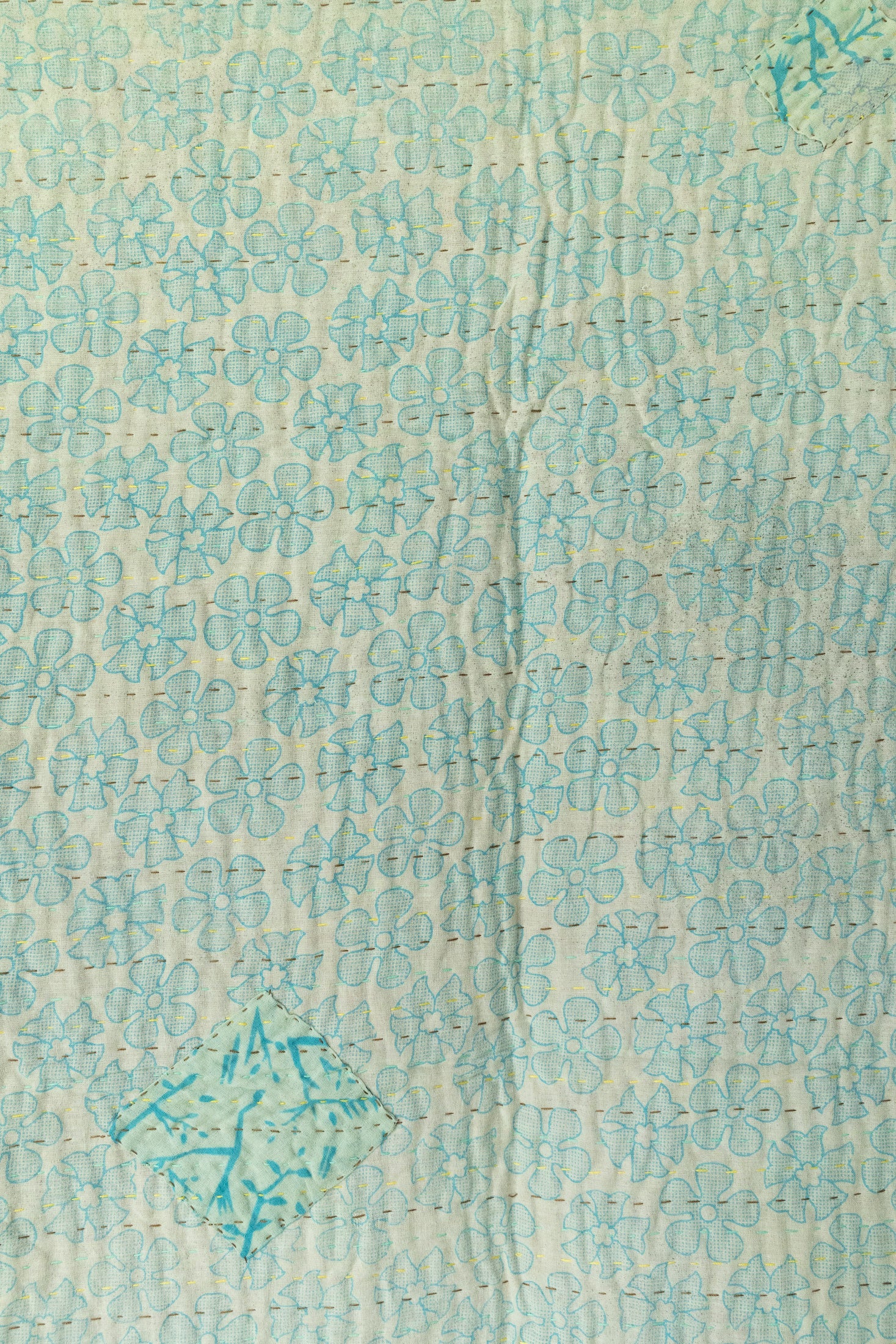 Dreamy No. 4 Mini Kantha Blanket