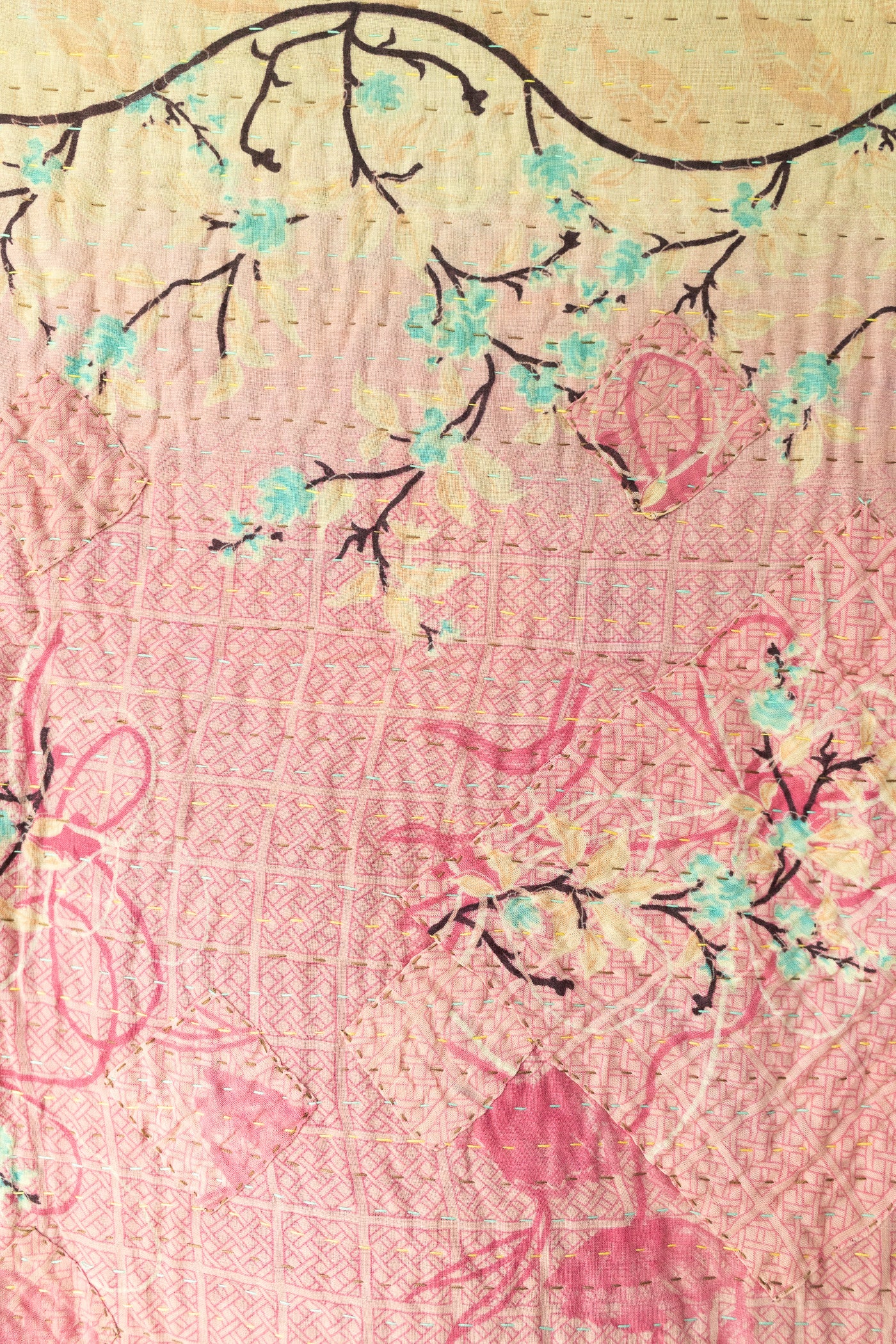 Dreamy No. 5 Mini Kantha Blanket