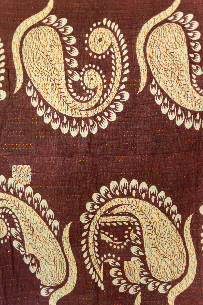 Dreamy No. 5 Kantha Baby Blanket