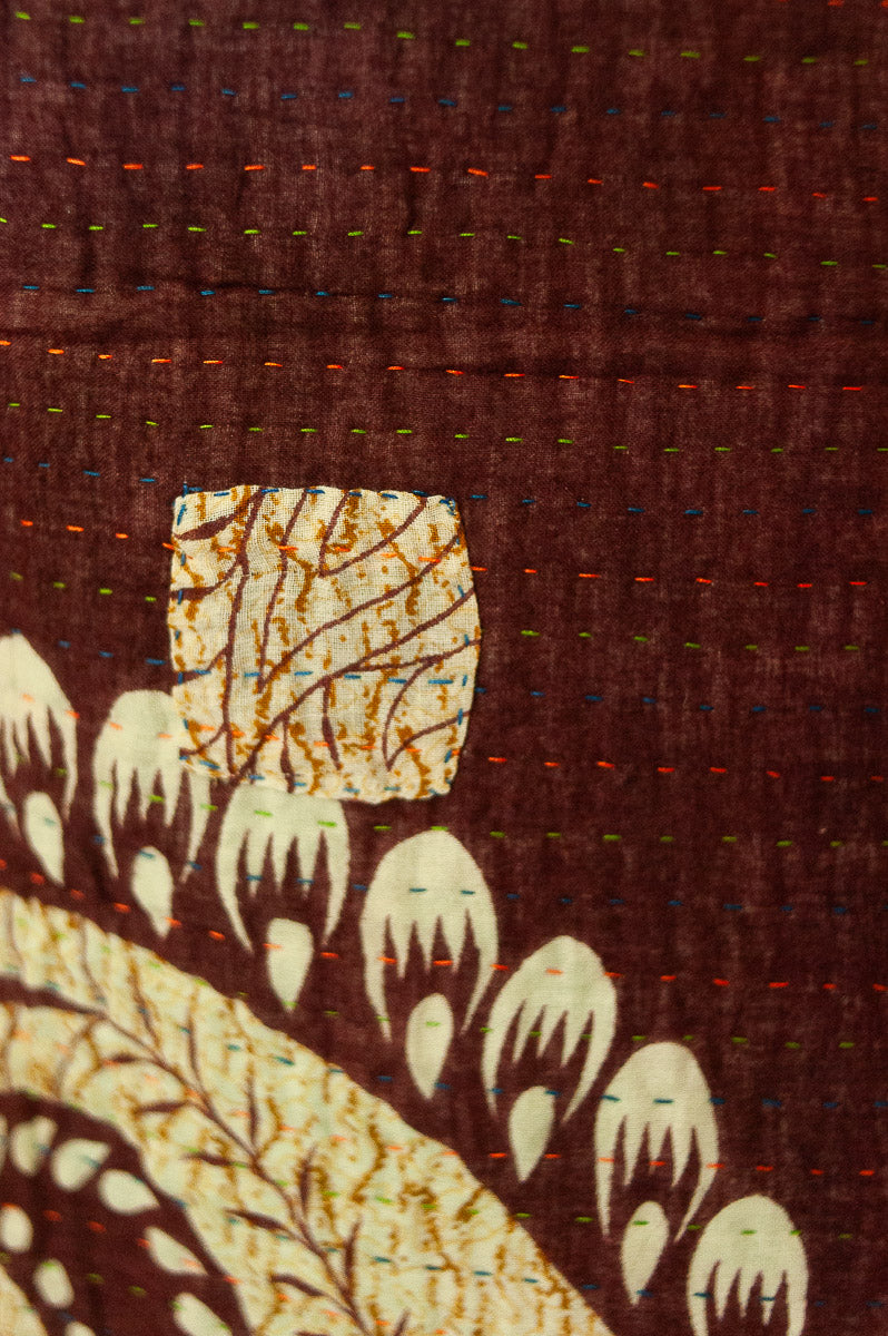 Dreamy No. 5 Kantha Baby Blanket