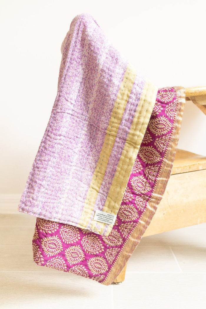 dignify Kantha Baby Blanket Quilt
