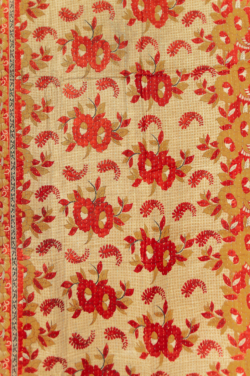 Driftwood Kantha Throw