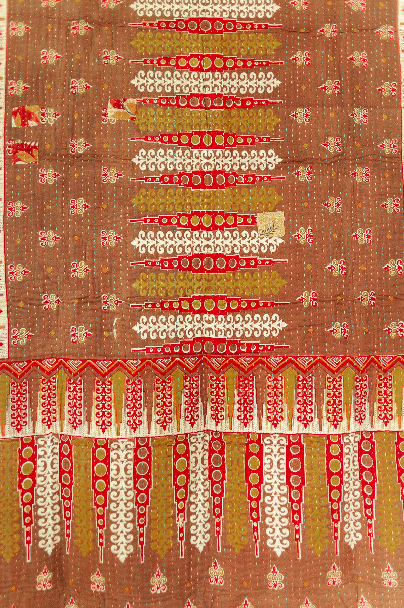 Driftwood Kantha Throw