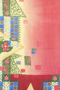 Eager Kantha Throw Blanket