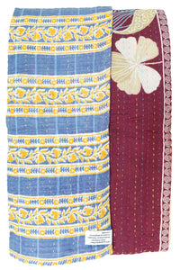 Earnest Kantha Throw Blanket