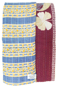 Earnest Kantha Throw Blanket
