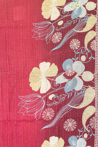Earnest Kantha Throw Blanket