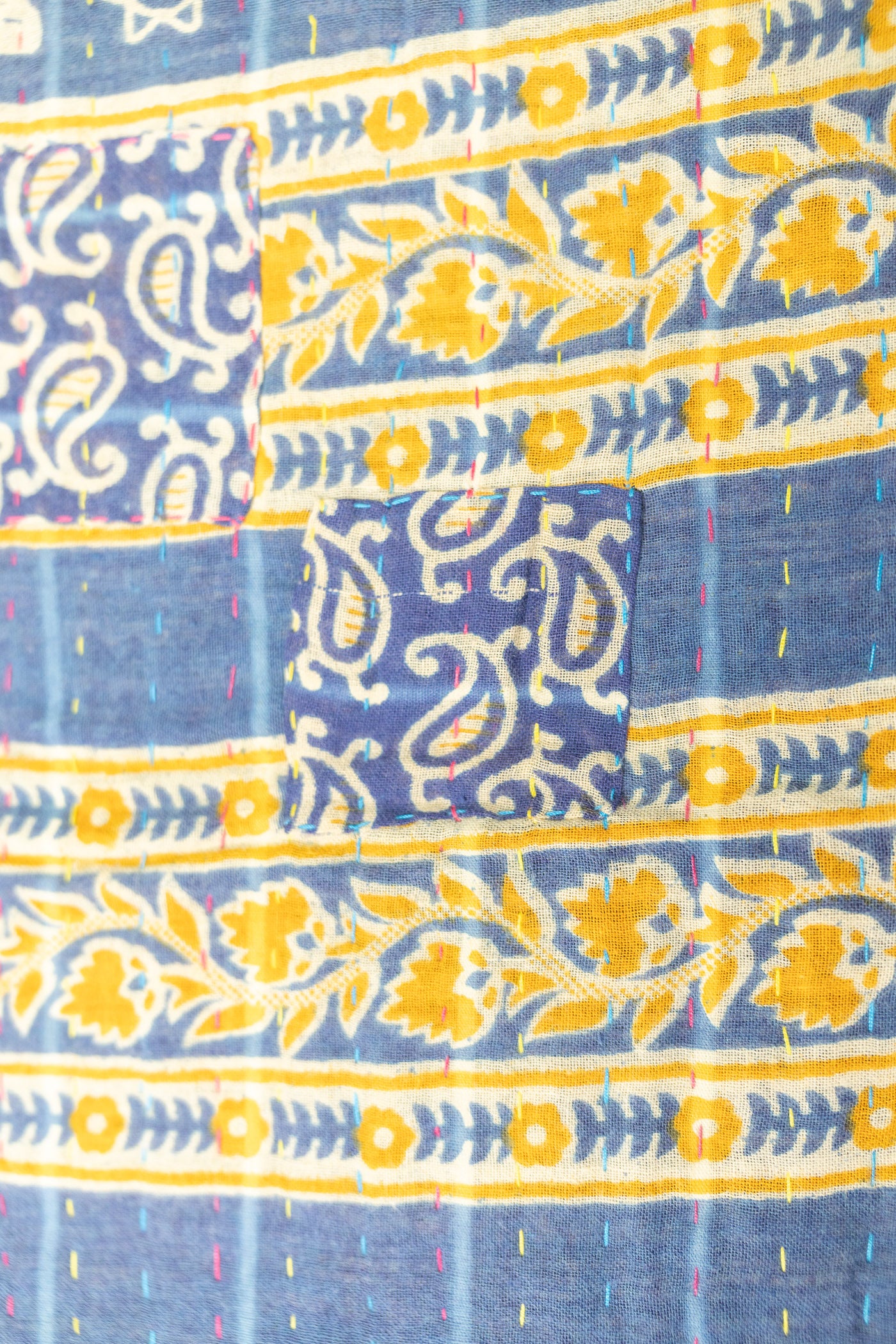 Earnest Kantha Throw Blanket
