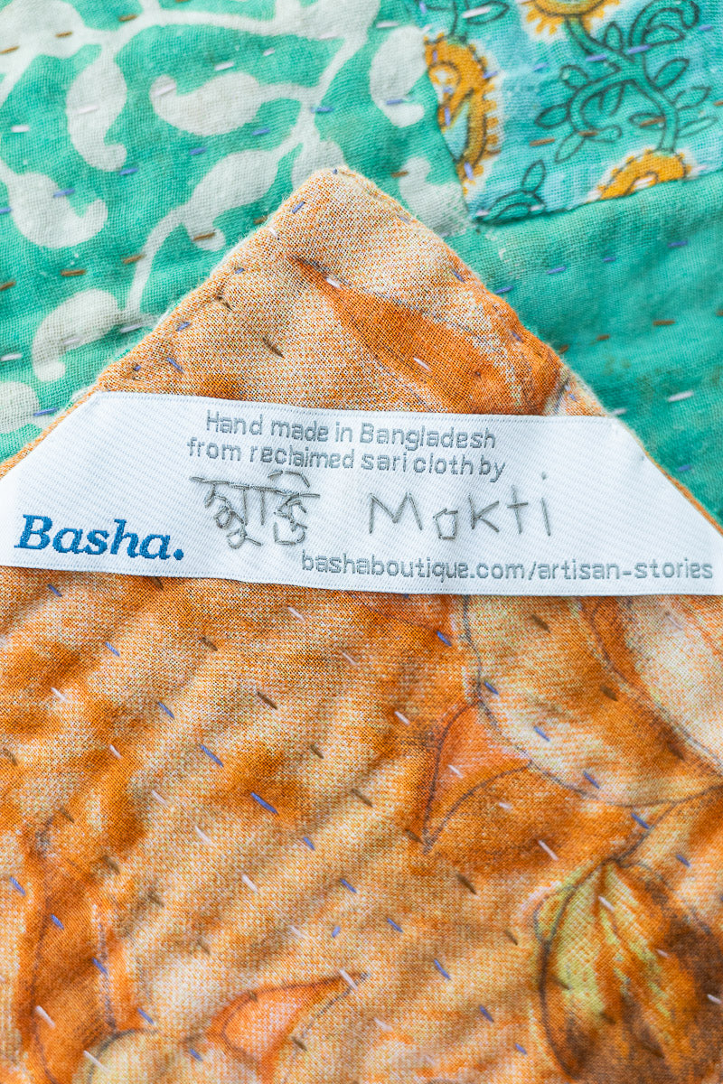 Earnest Kantha Throw