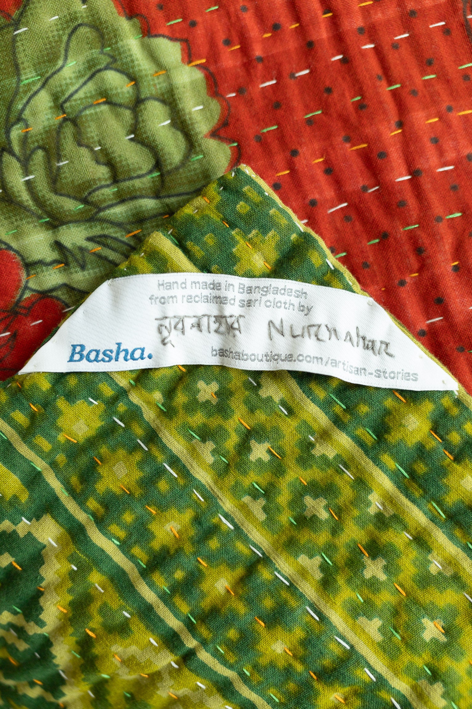 Earnest Kantha Throw