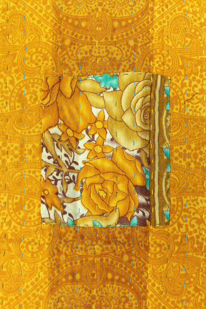 Effervescent Kantha Throw