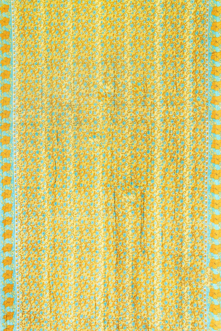 Effervescent Kantha Throw